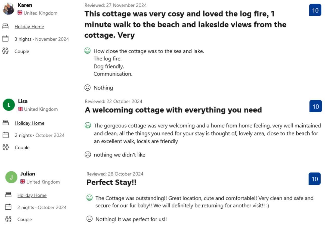 Romantic Lakeside Cottage By The Beach! With Super Cosy Log Burner! The Perfect Escape To Your Home From Home By The Sea! So Relaxing - You Won'T Want To Leave! Pet Friendly! Mablethorpe Exteriér fotografie